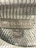 Evolution by Cyrus Chevron-herringbone Gray Turtleneck Sweater Size XL - photo 7