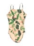 Old Navy Tropical Tan One Piece Swimsuit Size M - photo 1