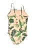 Old Navy Tropical Tan One Piece Swimsuit Size M - photo 2