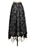 Unbranded Paisley Black Formal Skirt Size S (estimated) - photo 2