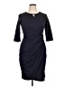 Unbranded Solid Black Cocktail Dress Size XL - photo 1
