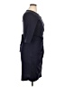 Unbranded Solid Black Cocktail Dress Size XL - photo 4