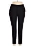 I Believe Solid Black Active Pants Size XL - photo 1