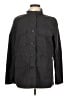 Ann Taylor LOFT Outlet Solid Black Jacket Size L - photo 1