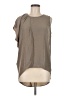 Lush Gray Short Sleeve Blouse Size M - photo 1