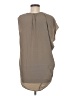 Lush Gray Short Sleeve Blouse Size M - photo 2