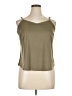 INC International Concepts 100% Polyester Tan Tank Top Size 0X - photo 1