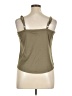 INC International Concepts 100% Polyester Tan Tank Top Size 0X - photo 2
