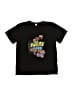Unbranded 100% Polyester Black Short Sleeve T-Shirt Size 130 cm / US 8 - photo 1