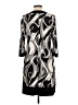 Blu Sage Graphic Black Casual Dress Size L - photo 2