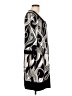 Blu Sage Graphic Black Casual Dress Size L - photo 4