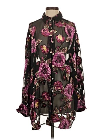 Nasty Gal Inc. Long Sleeve Blouse (view 1)