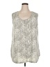 Unbranded Silver Sleeveless Blouse Size 2X - photo 1