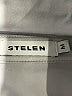 Stelen 100% Polyester Metallic Silver Long Sleeve Blouse Size M - photo 7
