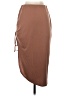 Open Edit Solid Brown Casual Skirt Size S - photo 2