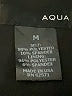 Aqua Solid Black Cocktail Dress Size M - photo 7