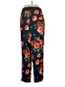 Du Jour Floral Blue Casual Pants Size S - photo 2