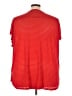 Northcrest Red Short Sleeve Top Size 4X - photo 2