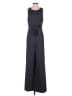 Tahari Solid Black Jumpsuit Size 2 - photo 1