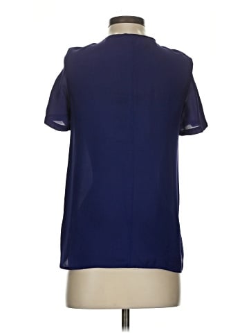 The Kooples Short Sleeve Silk Top (view 2)