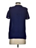 The Kooples 100% Silk Blue Short Sleeve Silk Top Size S - photo 2