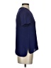 The Kooples 100% Silk Blue Short Sleeve Silk Top Size S - photo 4