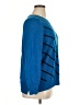 Liz Claiborne 100% Cotton Chevron-herringbone Blue Pullover Sweater Size XL (petite) - photo 4