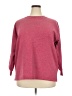 Jennifer Lauren Pink Burgundy Pullover Sweater Size 2X - photo 1
