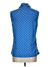 Adrienne Vittadini Blue Sleeveless Blouse Size L - photo 2