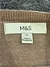 M&S 100% Acrylic Color Block Brown Pullover Sweater Size 20 - photo 7