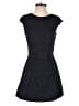 Zara Basic 100% Cotton Tweed Black Casual Dress Size S - photo 1