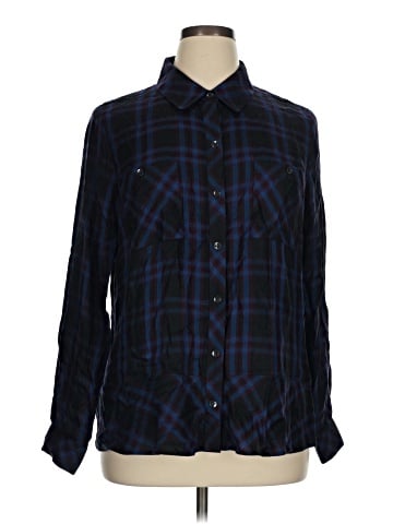 CAbi Long Sleeve Button-Down Shirt (view 1)