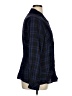 CAbi 100% Rayon Plaid Blue Long Sleeve Button-Down Shirt Size XL - photo 4