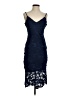 Boohoo 100% Polyester Blue Cocktail Dress Size 4 - photo 1