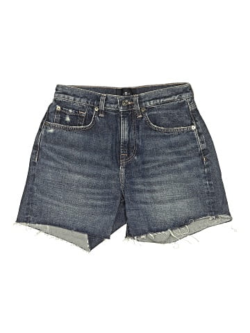 7 For All Mankind Denim Shorts (view 1)