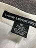 Larry Levine Ivory Linen Pants Size 6 (petite) - photo 7