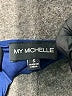 My Michelle 100% Polyester Blue Sleeveless Blouse Size S - photo 7