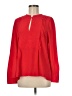 Ann Taylor 100% Polyester Red Long Sleeve Blouse Size M - photo 1