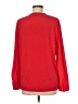 Ann Taylor 100% Polyester Red Long Sleeve Blouse Size M - photo 2