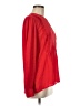 Ann Taylor 100% Polyester Red Long Sleeve Blouse Size M - photo 4
