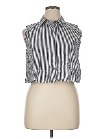 Theory Sleeveless Button-Down Shirt (view 1)