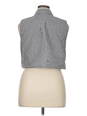 Theory Sleeveless Button-Down Shirt (view 2)