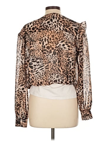 Blue Life Long Sleeve Blouse (view 2)
