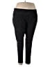 Terra & Sky Solid Black Active Pants Size 3X - photo 1