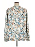 Joie 100% Polyester Ivory Long Sleeve Blouse Size XL - photo 2