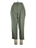 Briggs 100% Polyester Solid Green Casual Pants Size 16 - photo 1