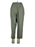 Briggs 100% Polyester Solid Green Casual Pants Size 16 - photo 2