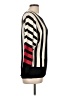 Carol Rose Stripes Black Pullover Sweater Size L - photo 4