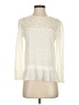Rebecca Taylor Ivory Long Sleeve Top Size S - photo 1