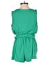 BB Dakota by Steve Madden Solid Green Romper Size M - photo 2